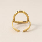Crinkled Texture Ring