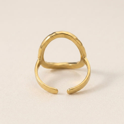 Crinkled Texture Ring