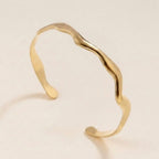 Liquid Wave Cuff Bracelet