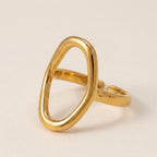 Oval Sculpted Ring