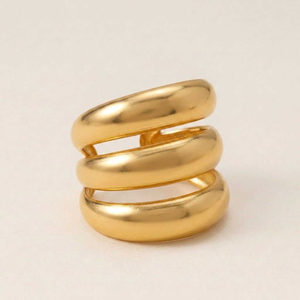 Thick Three-Layer Ring