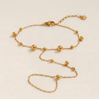 Polished Ball Hand Chain