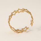 Star Hollow Open Bangle