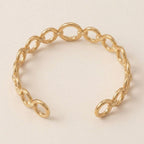 Geometric Interlock Bangle