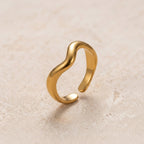 Simple Wave Ring
