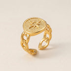 Chain Starburst Ring