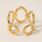 Oval Chain Link Ring