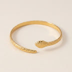 Snake Scale Cuff Bracelet