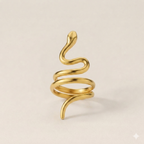 Snake Spiral Ring
