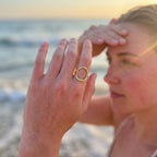 Crinkled Texture Ring
