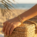 Interlocking Ring Bangle