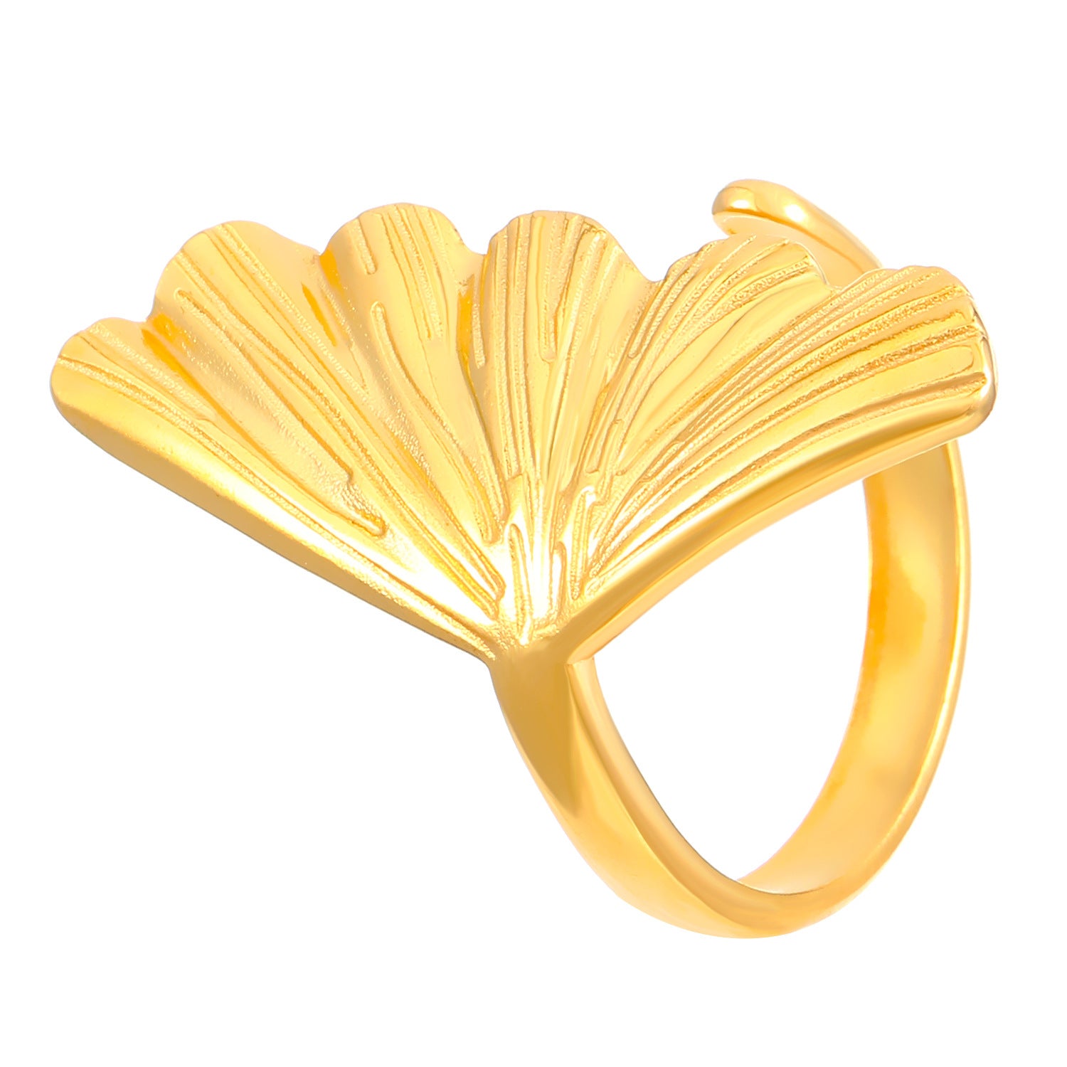 Starfish Shell Adjustable Ring