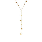 Y-Shaped Tassel Lariat Necklace