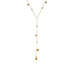 Y-Shaped Tassel Lariat Necklace