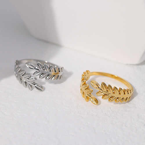 Adjustable Stainless Steel Open Ring