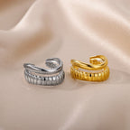 Adjustable Gold Plated Braided Ring