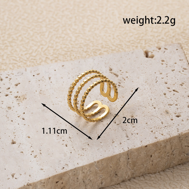 Adjustable Tree Of Life Smiley Ring
