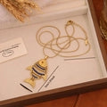 Vintage Koi Fish Pendant Necklace
