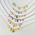 Bohemian Shell Turtle Pendant Necklace