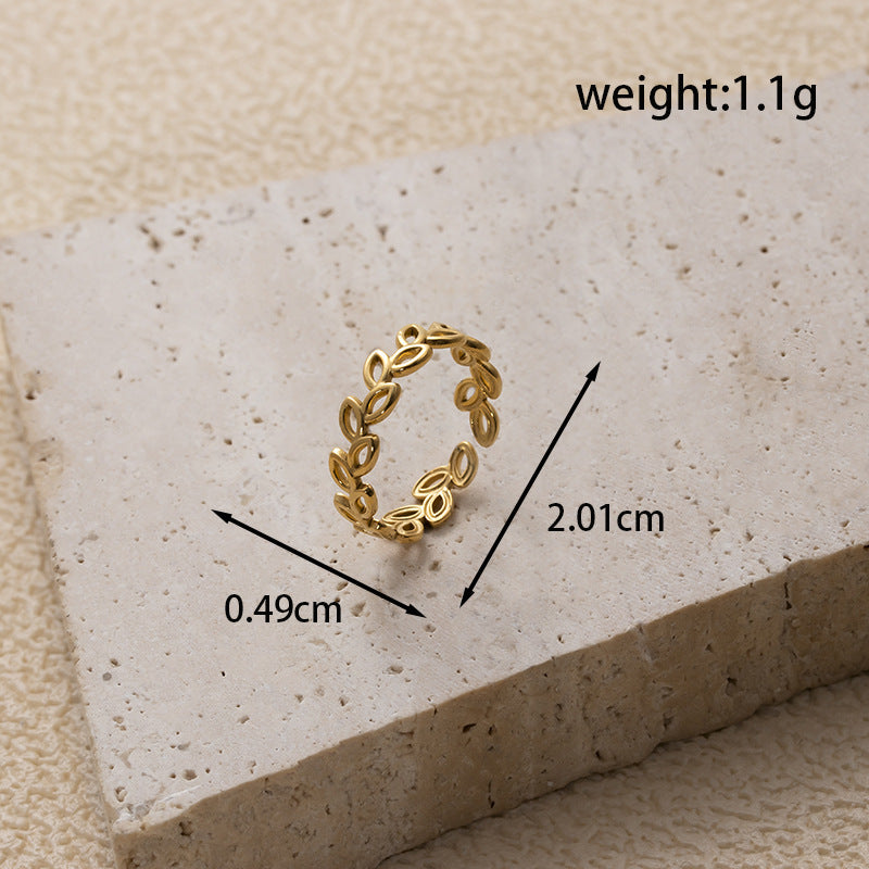 Adjustable Tree Of Life Smiley Ring