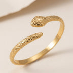 Snake Scale Cuff Bracelet