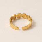 Hollow Heart Band Ring
