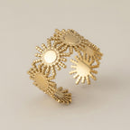 Stainless Steel Adjustable Open Ring