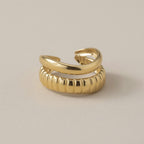 Adjustable Gold Plated Braided Ring
